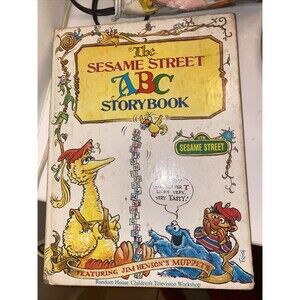 THE SESAME STREET ABC STORYBOOK By Jeffery Moss & Norman Stiles - Hardcover Mint
